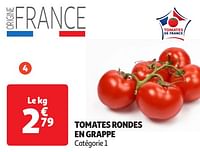 Tomates rondes en grappe-Huismerk - Auchan