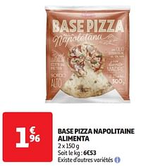 Base pizza napolitaine alimenta-Alimenta