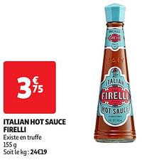 Italian hot sauce firelli-Firelli