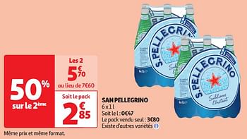 Promoties San pellegrino - S. Pellegrino - Geldig van 16/04/2024 tot 21/04/2024 bij Auchan