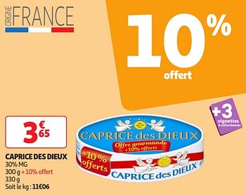 Promoties Caprice des dieux - Caprice des Dieux - Geldig van 16/04/2024 tot 21/04/2024 bij Auchan
