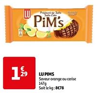 Promoties Lu pims - Lu - Geldig van 16/04/2024 tot 22/04/2024 bij Auchan