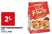 Party wafers noisette-Gastone Lago 