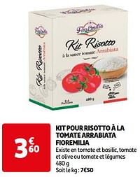 Kit pour risotto à la tomate arrabiata fioremilia-Fior Emilia