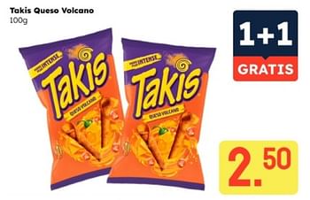 Promotions Takis queso volcano - Takis - Valide de 16/04/2024 à 28/04/2024 chez Ochama