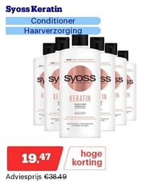 Syoss keratin conditioner-Syoss