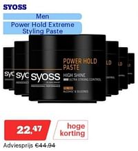 Syoss men power hold extreme-Syoss