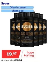 Syoss oleo intense shampoo-Syoss