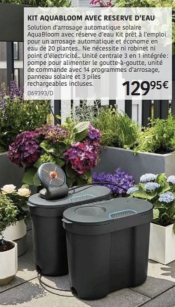 Promoties Kit aquabloom avec reserve d`eau - Gardena - Geldig van 04/04/2024 tot 30/06/2024 bij HandyHome