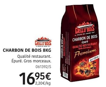 Promotions Charbon de bois - Grill O'Bois - Valide de 04/04/2024 à 30/06/2024 chez HandyHome