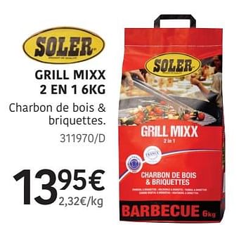 Promoties Grill mixx 2 en 1 - Soler - Geldig van 04/04/2024 tot 30/06/2024 bij HandyHome