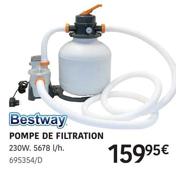 Promoties Pompe de filtration - BestWay - Geldig van 04/04/2024 tot 30/06/2024 bij HandyHome