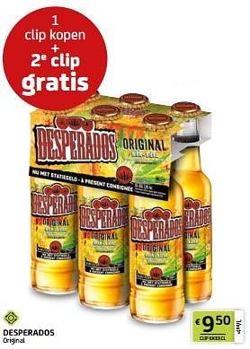 Promotions Desperados original - Desperados - Valide de 12/04/2024 à 25/04/2024 chez BelBev