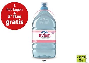 Promoties Evian xl - Evian - Geldig van 12/04/2024 tot 25/04/2024 bij BelBev