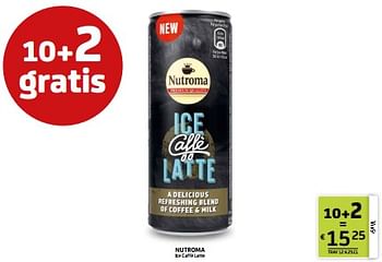 Promoties Nutroma ice caffè latte - Nutroma - Geldig van 12/04/2024 tot 25/04/2024 bij BelBev