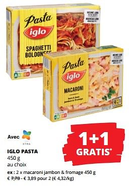Promoties Macaroni jambon + fromage - Iglo - Geldig van 11/04/2024 tot 24/04/2024 bij Spar (Colruytgroup)
