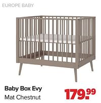 Baby box evy mat chestnut-Europe baby
