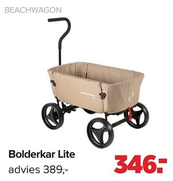 Promoties Bolderkar lite - Beach Wagon - Geldig van 15/04/2024 tot 25/05/2024 bij Baby-Dump