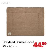 Boxkleed boucle biscuit-Jollein