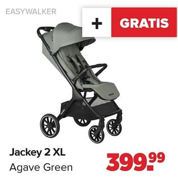 Promoties Jackey 2 xl agave green - Easywalker - Geldig van 15/04/2024 tot 25/05/2024 bij Baby-Dump