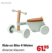 Ride on bike 4 wielen diverse kleuren-Moover toys