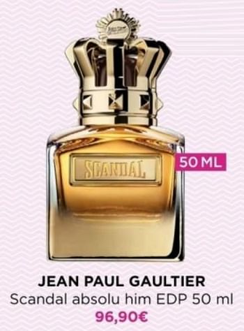 Promotions Jean paul gaultier scandal absolu him edp - Jean Paul Gaultier - Valide de 15/04/2024 à 21/04/2024 chez ICI PARIS XL