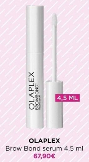 Promotions Olaplex brow bond serum - Olaplex - Valide de 15/04/2024 à 21/04/2024 chez ICI PARIS XL