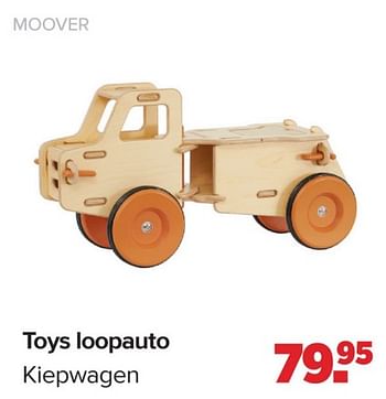 Promotions Toys loopauto kiepwagen - Moover toys - Valide de 15/04/2024 à 25/05/2024 chez Baby-Dump