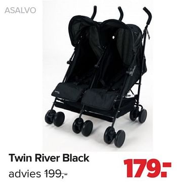 Promotions Twin river black - Asalvo - Valide de 15/04/2024 à 25/05/2024 chez Baby-Dump