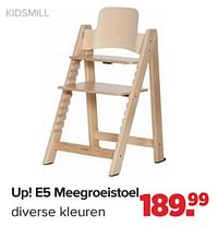 Up! e5 meegroeistoel-Kidsmill