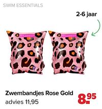 Zwembandjes rose gold-Swim Essentials