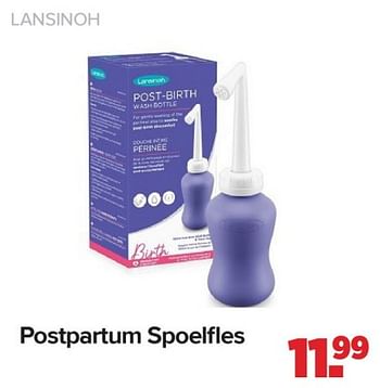 Promotions Postpartum spoelfles - Lansinoh - Valide de 15/04/2024 à 25/05/2024 chez Baby-Dump