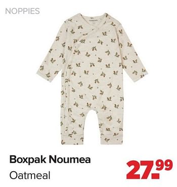 Promotions Boxpak noumea oatmeal - Noppies - Valide de 15/04/2024 à 25/05/2024 chez Baby-Dump