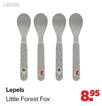 Promotions Lepels little forest fox - Lassig - Valide de 15/04/2024 à 25/05/2024 chez Baby-Dump
