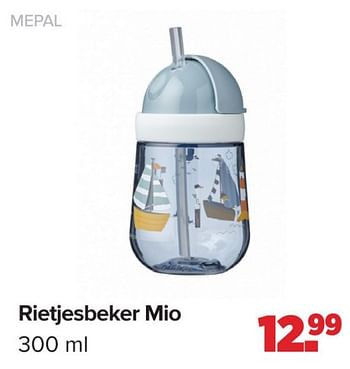 Promotions Rietjesbeker mio - Mepal - Valide de 15/04/2024 à 25/05/2024 chez Baby-Dump