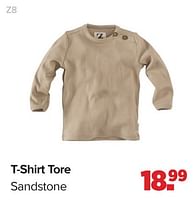 Promoties T shirt tore sandstone - Z8 - Geldig van 15/04/2024 tot 25/05/2024 bij Baby-Dump