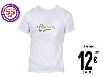 Promotions T-shirt - Produit maison - Cora - Valide de 16/04/2024 à 22/04/2024 chez Cora