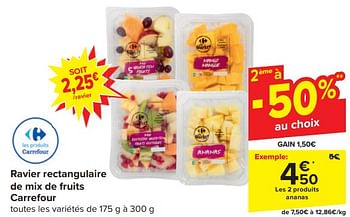 Promoties Ananas - Huismerk - Carrefour  - Geldig van 17/04/2024 tot 23/04/2024 bij Carrefour