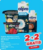 Promotions Alternative au yaourt fruits rouges plant protein - Alpro - Valide de 17/04/2024 à 29/04/2024 chez Carrefour