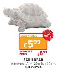 Schildpad-Huismerk - Trafic 