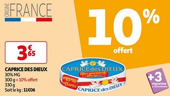 Promoties Caprice des dieux - Caprice des Dieux - Geldig van 16/04/2024 tot 22/04/2024 bij Auchan