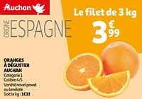 Oranges à déguster auchan-Huismerk - Auchan