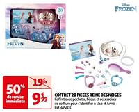 Coffret 20 pieces reine des neiges-Disney  Frozen