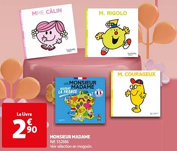 Promoties Monsieur madame - Huismerk - Auchan - Geldig van 16/04/2024 tot 22/04/2024 bij Auchan