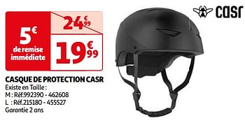 Promotions Casque de protection casr - Casr - Valide de 16/04/2024 à 22/04/2024 chez Auchan Ronq