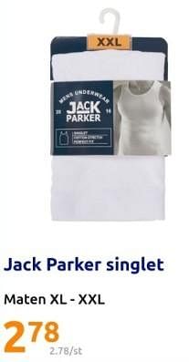 Promotions Jack parker singlet - Jack Parker - Valide de 17/04/2024 à 23/04/2024 chez Action