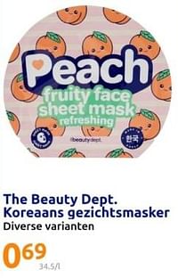The beauty dept. koreaans gezichtsmasker-The Beauty Dept.