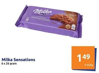 Promoties Milka sensations - Milka - Geldig van 17/04/2024 tot 23/04/2024 bij Action