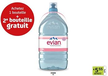 Promotions Evian xl - Evian - Valide de 12/04/2024 à 25/04/2024 chez BelBev