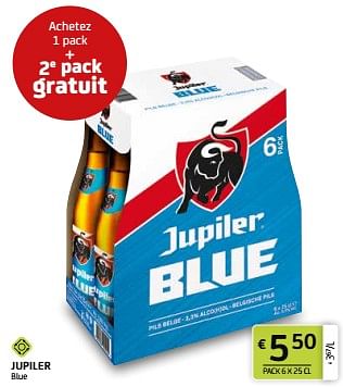 Promotions Jupiler blue - Jupiler - Valide de 12/04/2024 à 25/04/2024 chez BelBev